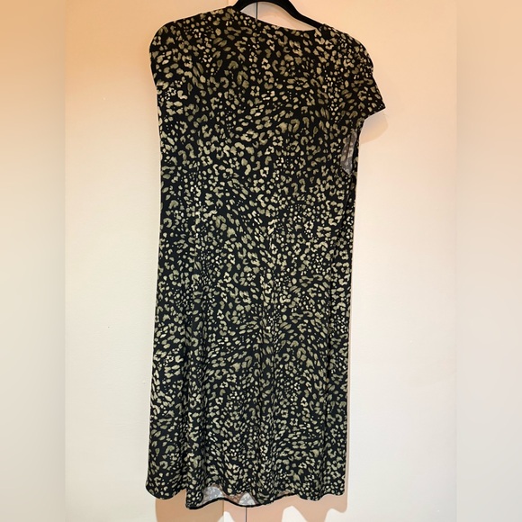 NWOT Tommy Bahama Black and White Sheath Midi Dress - Picture 2 of 5